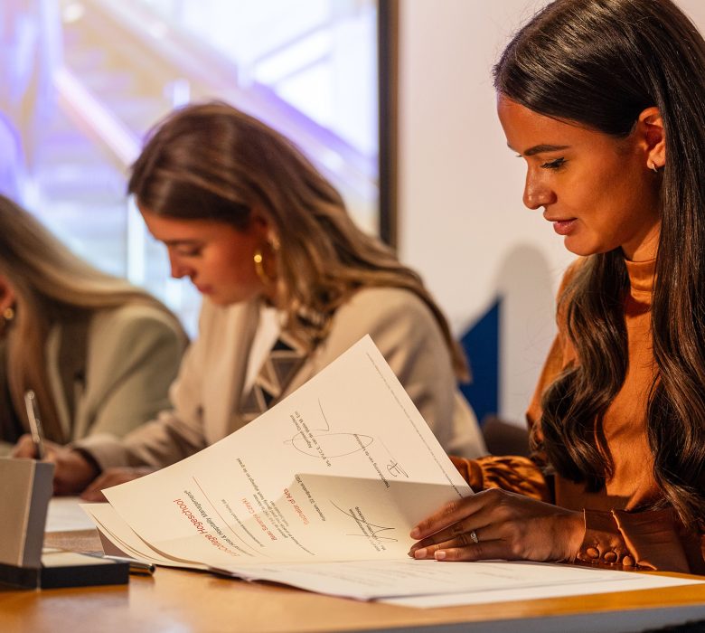 Ritme en structuur leiden tot succesvol afstuderen