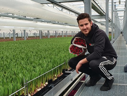 Robbert Karel actief in het familie bedrijf