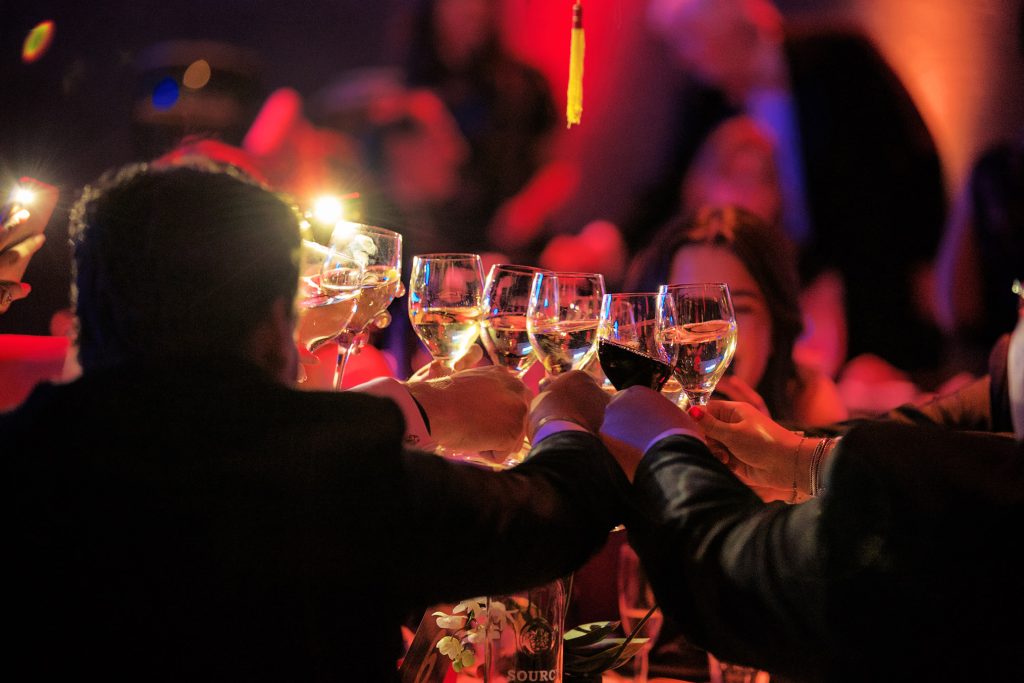 Hotelschool Rotterdam , wijn en sfeer