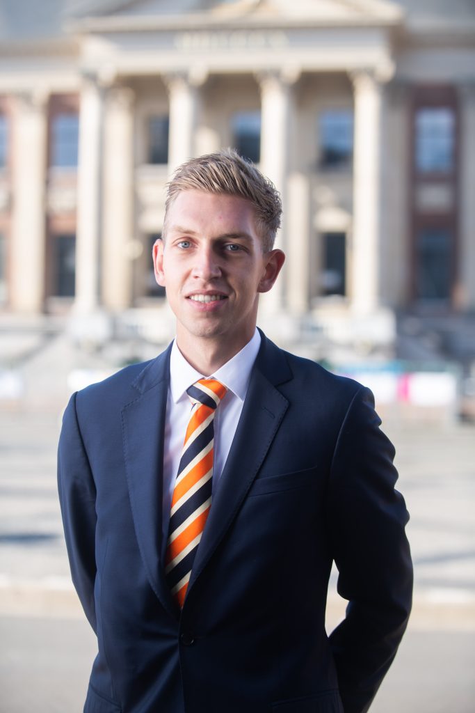 Voor Jarnick, student Event & Hospitality Management, is het Senior Project een belangrijke stap richting zijn toekomst.