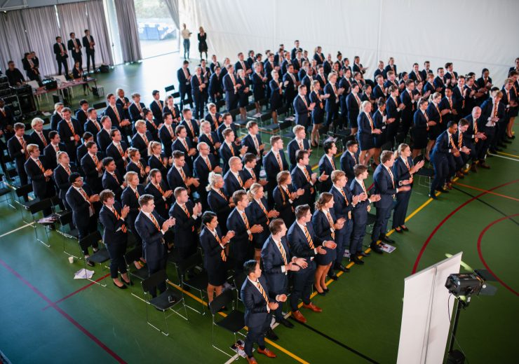 Studenten EuroCollege tijdens de CCD