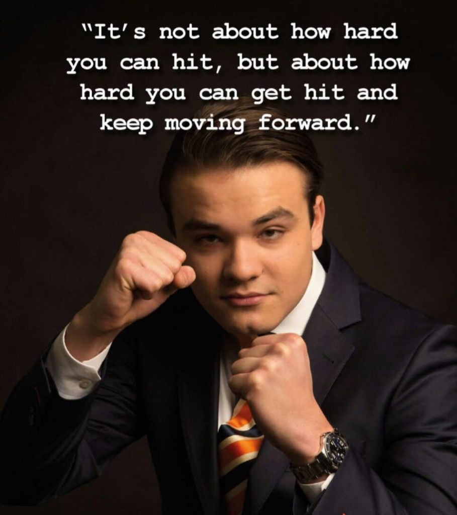 Ondernemen is nooit opgeven!